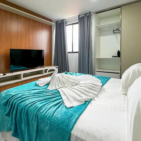 Lumiere Intermares Flats 300M Praia Wifi Piscina Rooftop By Dm Apartments Cabedelo Exterior photo