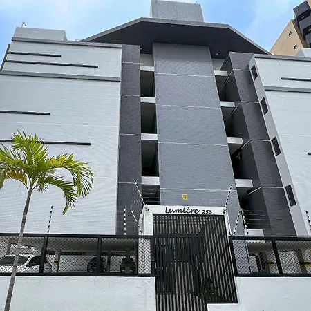 Lumiere Intermares Flats 300M Praia Wifi Piscina Rooftop By Dm Apartments Cabedelo Exterior photo