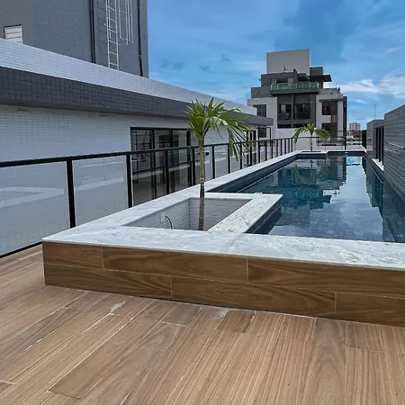Lumiere Intermares Flats 300M Praia Wifi Piscina Rooftop By Dm Apartments Cabedelo Exterior photo