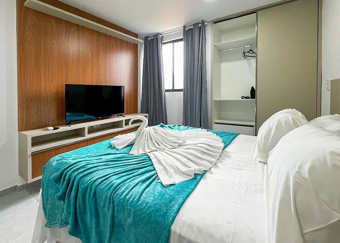 Lumiere Intermares Flats 300M Praia Wifi Piscina Rooftop By Dm Apartments
