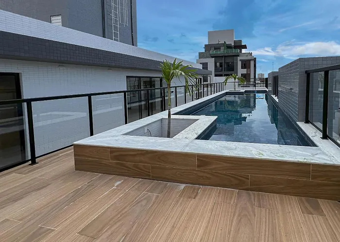 Lumiere Intermares Flats 300M Praia Wifi Piscina Rooftop By Dm Apartments